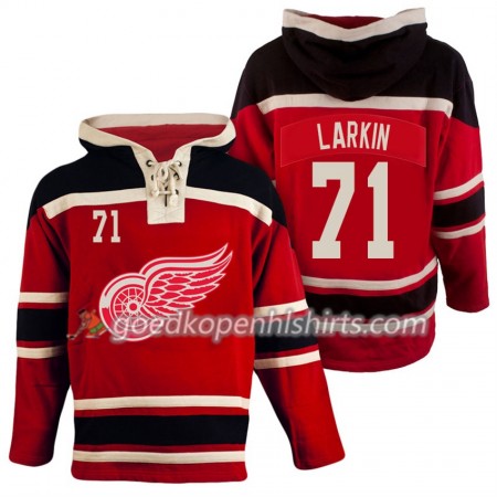 Detroit Red Wings Dylan Larkin 71 Rood Hoodie Sawyer - Mannen